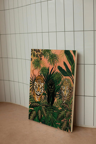 Boho Jungle Prowlers Print