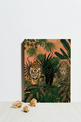 Boho Jungle Prowlers Print