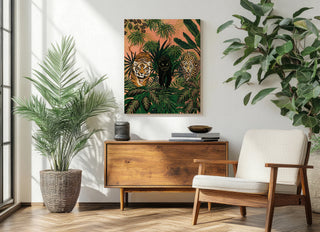 Boho Jungle Prowlers Print