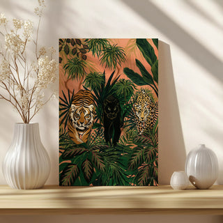 Boho Jungle Prowlers Print