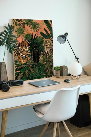 Boho Jungle Prowlers Print