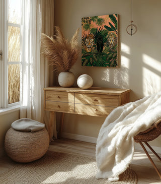 Boho Jungle Prowlers Print