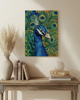 Peacock Profile Print