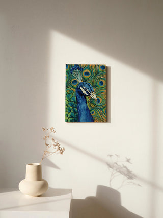 Peacock Profile Print