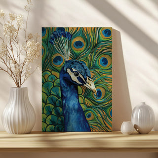 Peacock Profile Print