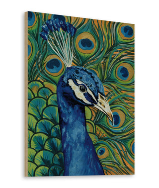 Peacock Profile Print