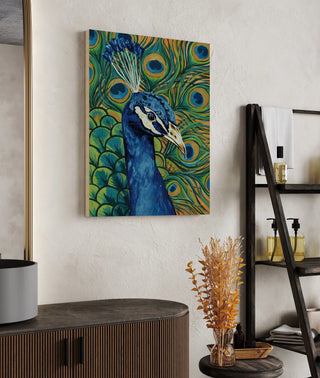 Peacock Profile Print