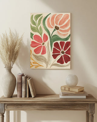 Modern Petals II Print