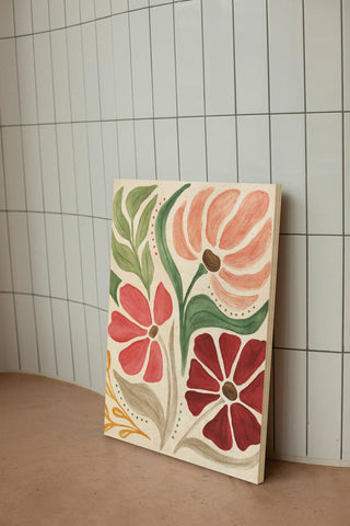 Modern Petals II Print