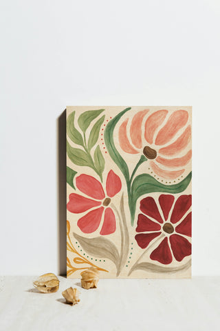 Modern Petals II Print