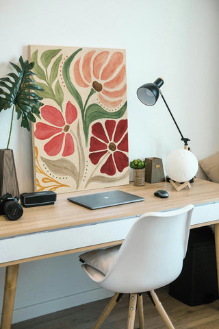 Modern Petals II Print