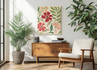 Modern Petals III Print