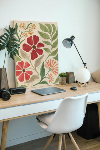 Modern Petals III Print