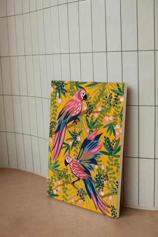 Maximalist Parrots Print