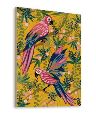 Maximalist Parrots Print