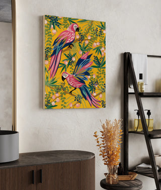 Maximalist Parrots Print