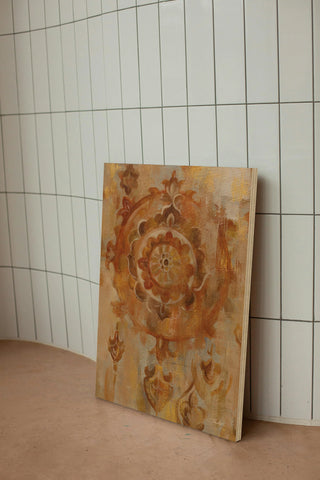Old World Motif Print