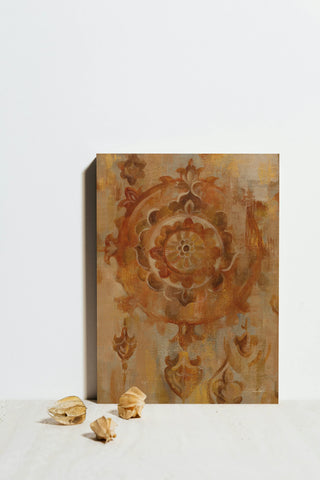 Old World Motif Print