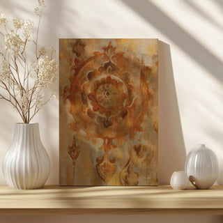 Old World Motif Print