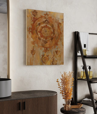 Old World Motif Print