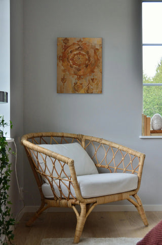 Old World Motif Print