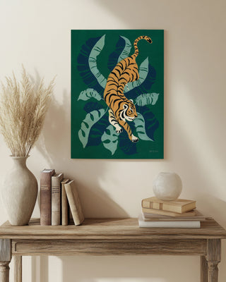 Prowling Tiger Print