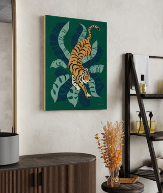 Prowling Tiger Print