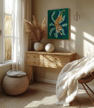 Prowling Tiger Print