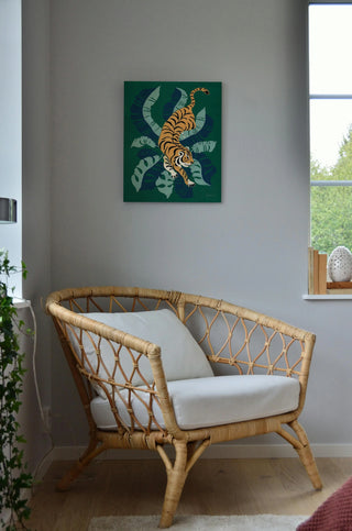 Prowling Tiger Print
