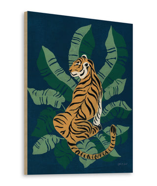 Sitting Tiger Print