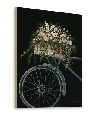 Vintage Bicycle with Florals Print