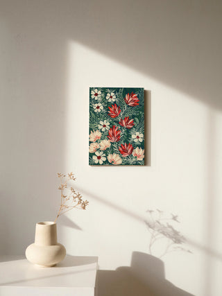 Folksy Floral I Print