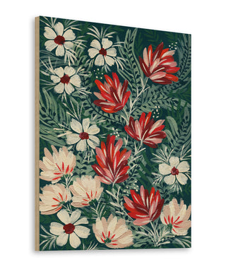 Folksy Floral I Print