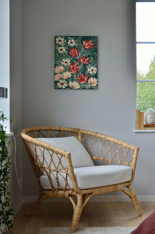Folksy Floral I Print