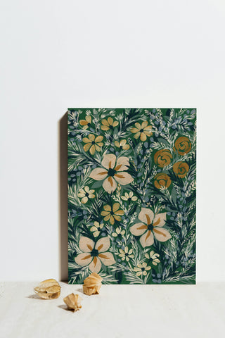 Folksy Floral III Print