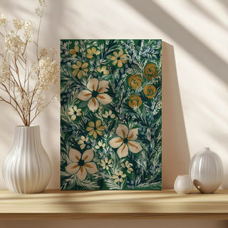 Folksy Floral III Print