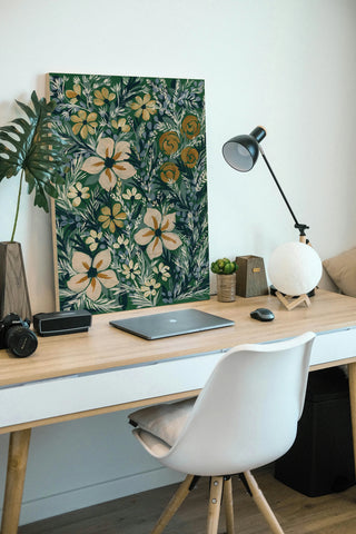 Folksy Floral III Print