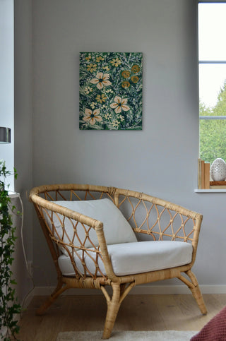 Folksy Floral III Print