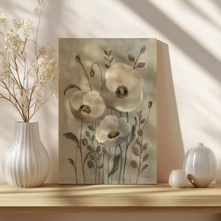 Poppies in Blue II Print