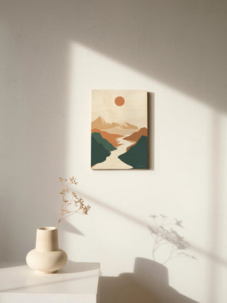 Boho Valley I Print