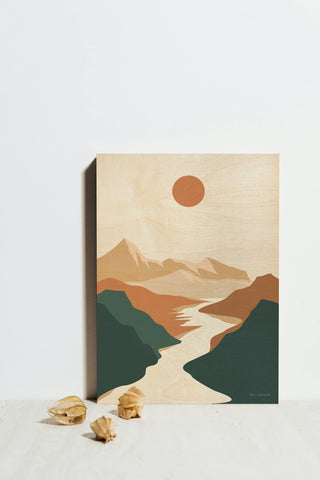 Boho Valley I Print