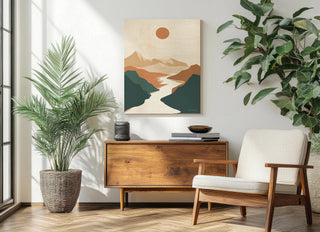 Boho Valley I Print