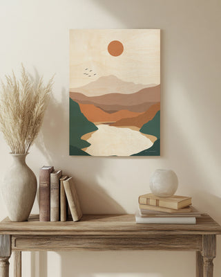 Boho Valley III Print