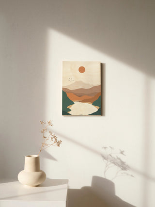 Boho Valley III Print