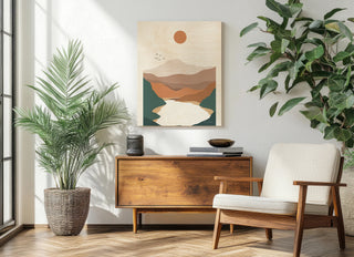 Boho Valley III Print