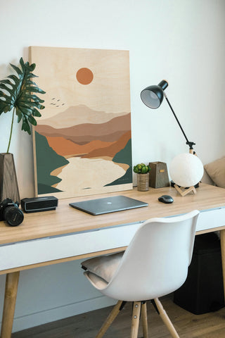 Boho Valley III Print