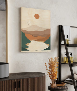 Boho Valley III Print