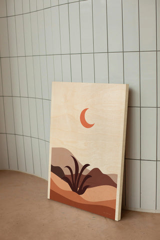 Boho Desert II Print