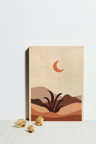 Boho Desert II Print