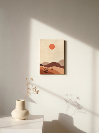 Boho Desert III Print